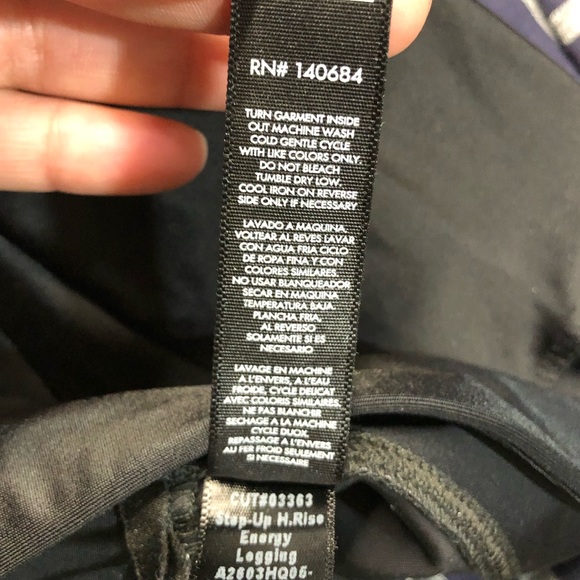 KORAL Activewear Step Up High Rise Leggings Black / Spirit Sz XS - Picture 7 of 13